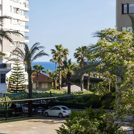 アパート Close Beach Wide Duplex Sea View And Big Terrace *